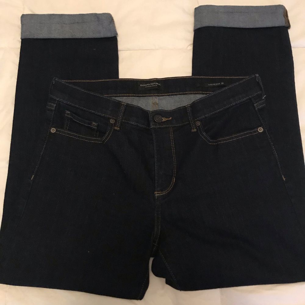 Banana Republic girlfriend crop Size 30